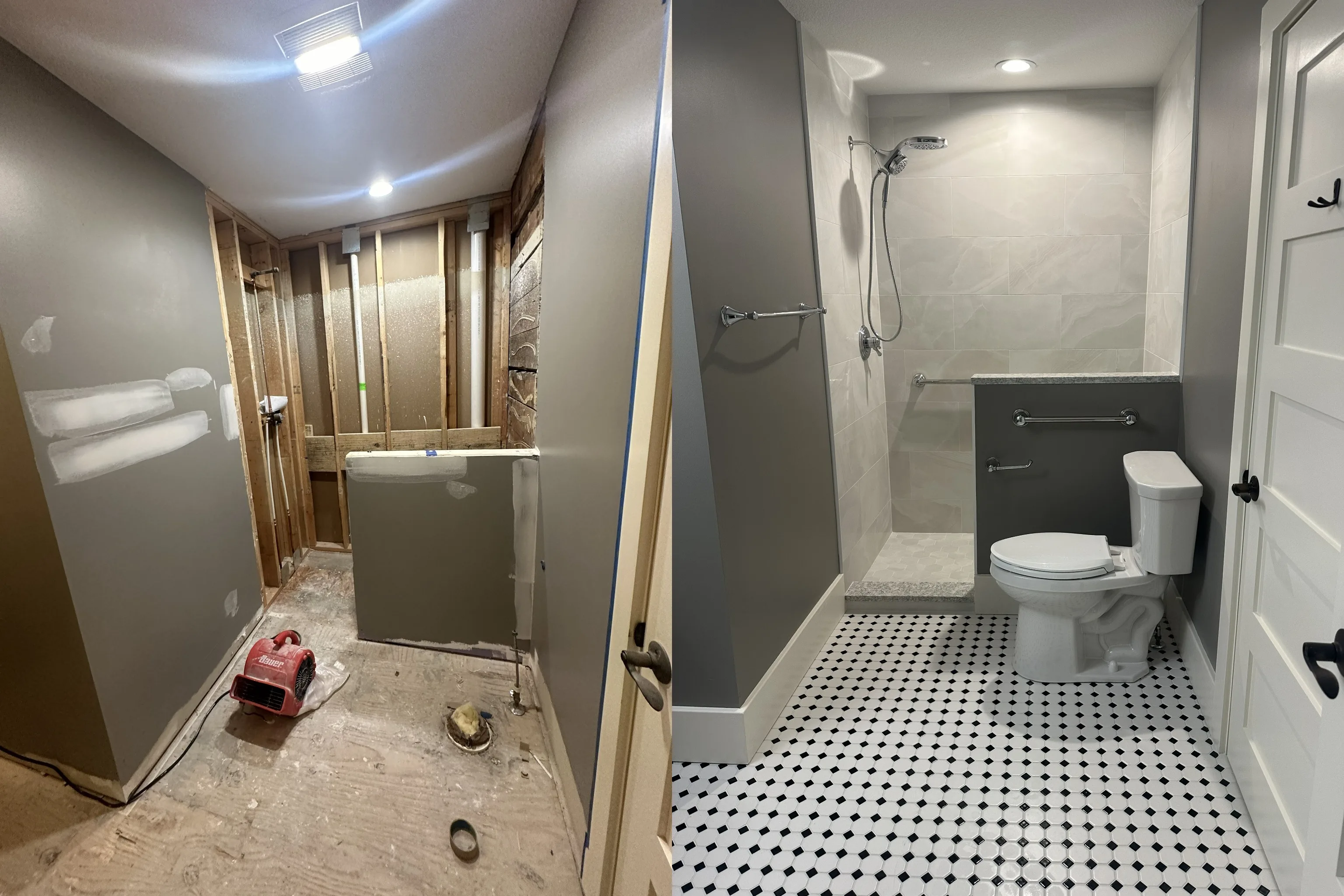 Residential drywall and painting project in Fort Wayne, Indiana